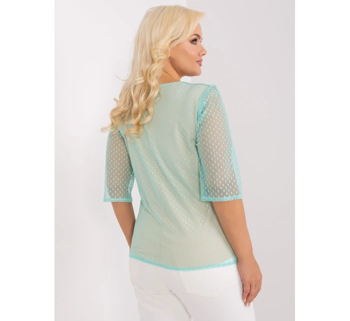 Blúzka LK BZ 506730.64P mincovňa