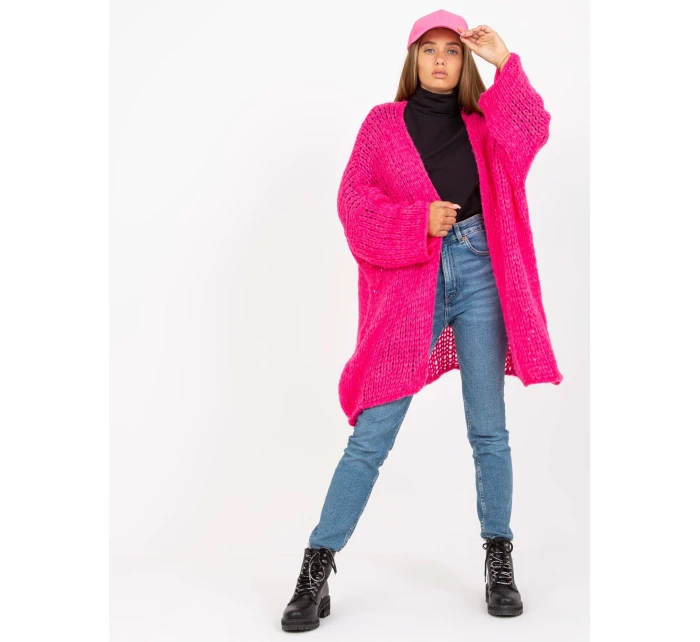 Dámsky sveter TW SW BI M2202 fluo ružový