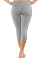 Dámské legíny WOMEN 3/4 šedé - Sesto Senso Dámské legíny WOMEN 3/4 šedé - Sesto Senso