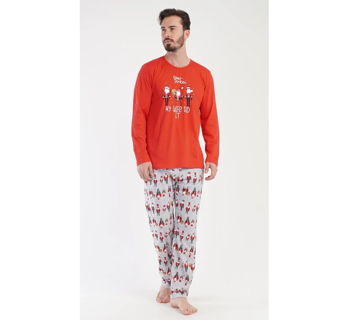 Pánske pyžamo dlhé Santa