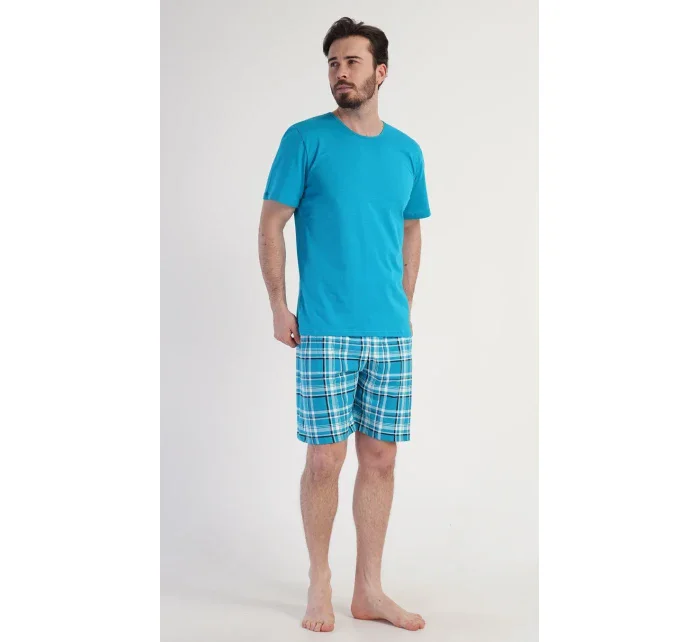 Pánske pyžamové šortky Motocykel