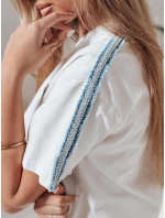 Dámská tepláková souprava oversize SPORT bílá Dstreet model 21988916 - FashionStreet