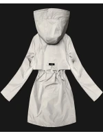 Dámska klasická bunda Goodlookin s podšívkou svetlo béžová (B2006-46)