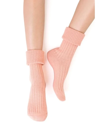 Dámske ponožky 067 peach - Steven Dámske ponožky 067 peach - Steven