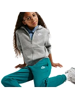 Dětské kalhoty Sportswear Club Fleece, zelené, model 22311144 - NIKE Dětské kalhoty Sportswear Club Fleece, zelené, model 22311144 - NIKE