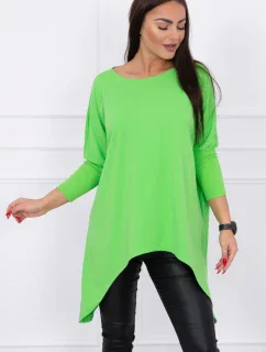 Oversize blúzka svetlo zelená