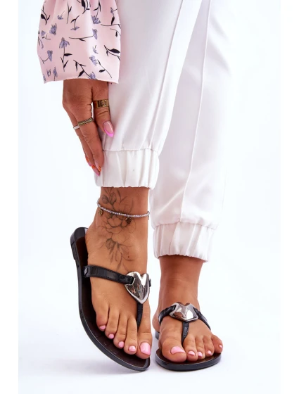 Dámské žabky  Černá model 21615439 - Zaxy