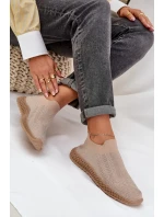 Dámské Sportovní Boty S Ozdobou D&A model 21685938 Béžové - S.Barski