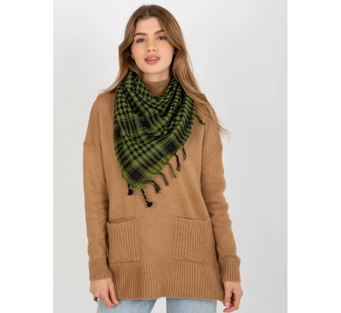 Šatka AT CH ARAFAT.37 čierny a zelený