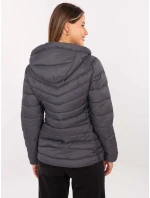 Bunda D50092XB44554A3 grafitová Bunda D50092XB44554A3 grafitová