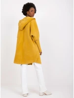 Dámsky kabát MBM PL 1518.95P tmavo žltý