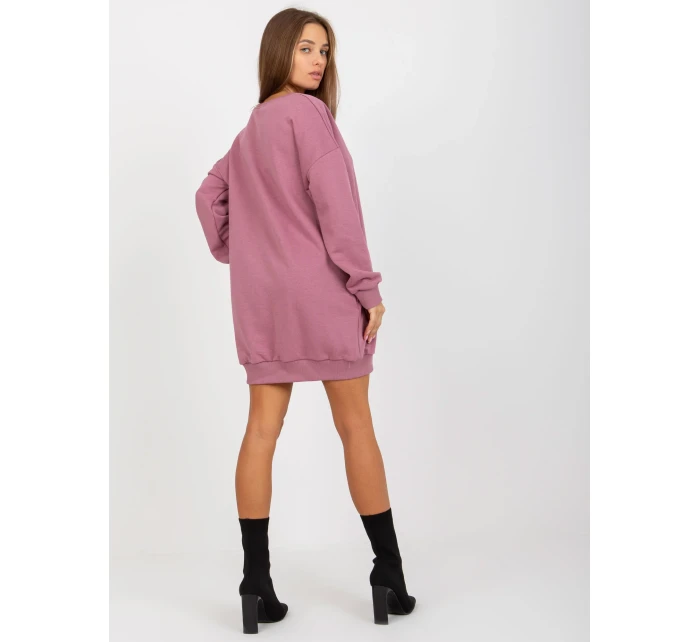 Mikina RV BL 8310.60 tmavo ružová