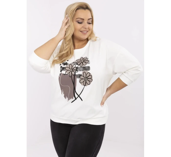 Bluzka RV BZ model 21072642 ecru - FPrice