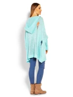 Dlhý sveter model 114563 PeeKaBoo