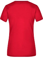 JN Dámské vypasované tričko s výstřihem do V 02.0 red model 22494615 - Daiber JN Dámské vypasované tričko s výstřihem do V 02.0 red model 22494615 - Daiber