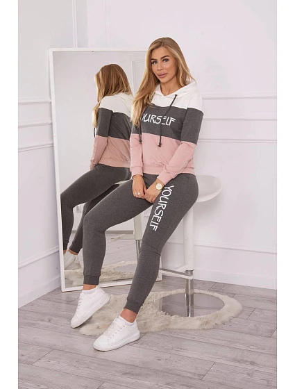 Sada s potiskem v barvě model 21752870 barva - K-Fashion