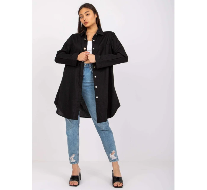 Košeľa DHJ KS 6731.09P čierna