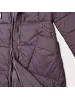 długa kurtka zimowa damska brązowa model 21247835 - Libland