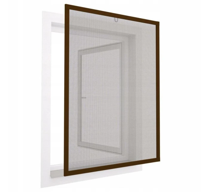 ALU SIEŤ PROTI HMYZU NA OKNÁ 120X140 HNEDÁ