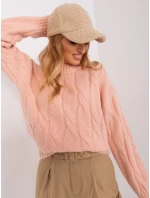 Sweter AT SW model 18955347 brzoskwiniowy - FPrice