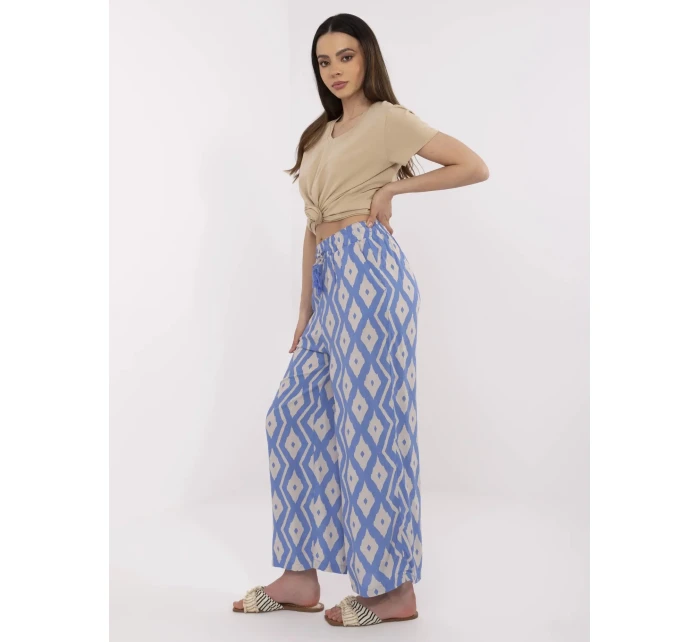 Nohavice D73771M62237H modré Nohavice D73771M62237H modré