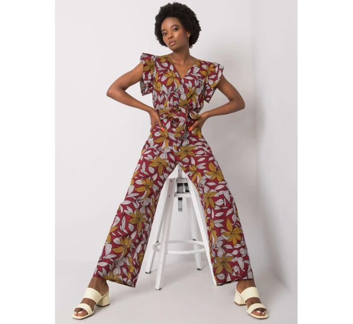 Kombinéza DHJ KO 13568.13P gaštanová