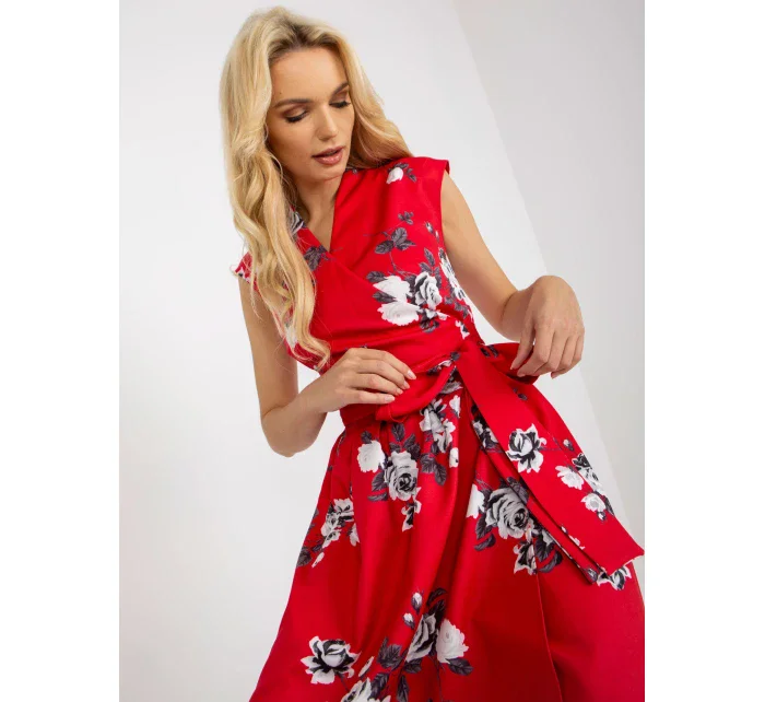 Dámske šaty LK SK 508939 červené