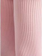 Yoclub Dievčenské nepriehľadné pančucháče z mikrovlákna 40 Deň so vzorom RAM-0116G-4640 Pink