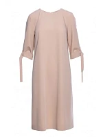 Dámské šaty S393 béžové - Stylove Dámské šaty S393 béžové - Stylove