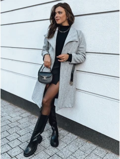 CELESTIA dámsky kabát svetlosivý FashionStreet NY0649