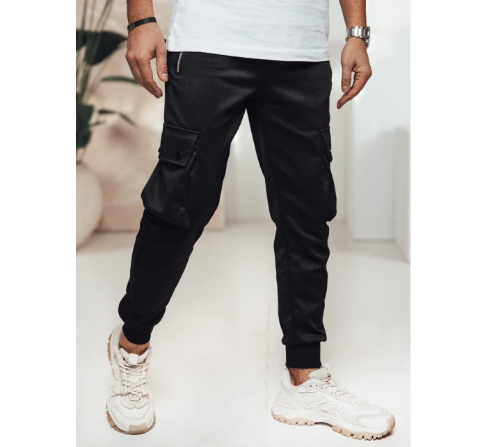Pánské kalhoty cargo černé Dstreet model 21982800 - FashionStreet