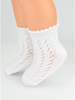 Dívčí ažurové ponožky model 19752455 - Noviti