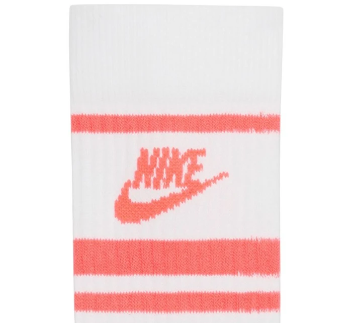 NK Nsw Everyday Essential ponožky 3 páry bílé 100 model 21476729 - NIKE NK Nsw Everyday Essential ponožky 3 páry bílé 100 model 21476729 - NIKE