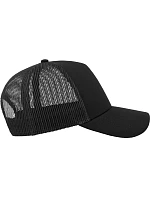Atlantis Headwear Rapper Cotton 5-panelová truckerová čiapka „Rapper“ 33.8020 čierna/čierna Atlantis Headwear Rapper Cotton 5-panelová truckerová čiapka „Rapper“ 33.8020 čierna/čierna