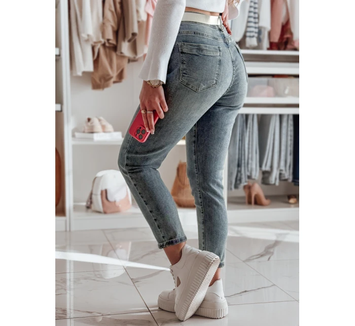 Dámské džínové kalhoty regular fit blue Dstreet model 21985292 - FashionStreet