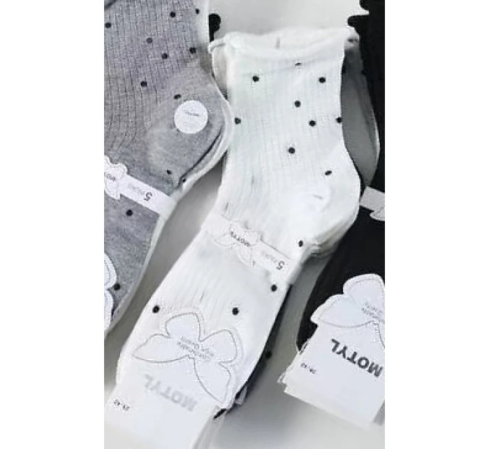 Ponožky WiK Butterfly 3528 vzor 45 Dots 35-42