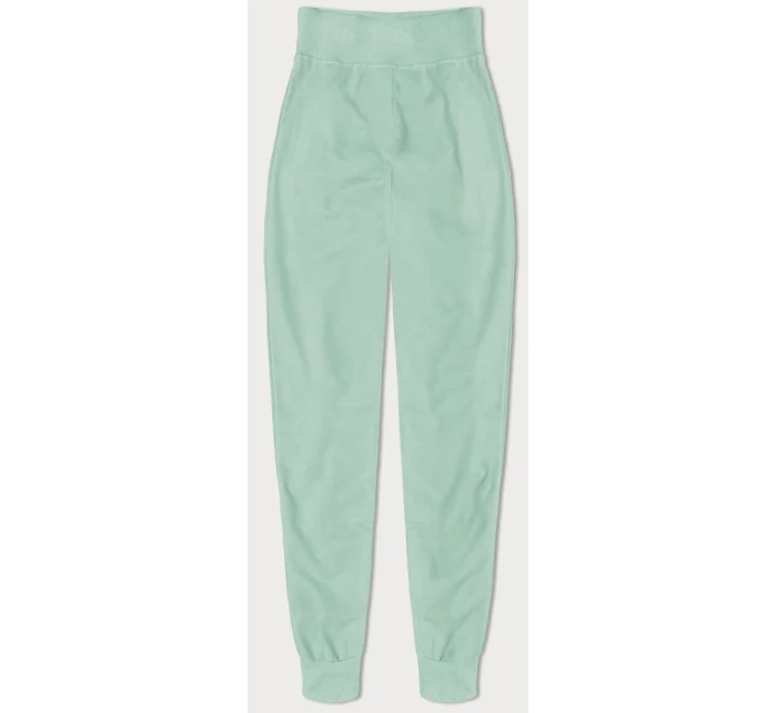 Tenké tepláky v mätovej farbe (CK03-61)