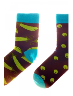 Obrázkové ponožky 80 Funny pea - Skarpol