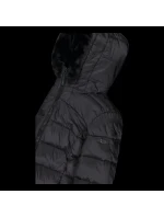 CMP dámska zimná bunda s kapucňou športová zateplená čierna (34K0036F/U901)