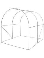 ZÁHRADNÝ TUNEL 200x200x200CM PE KONŠTRUKCIA ZELENÁ OCEL