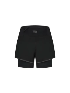 Rogelli dámske šortky 2v1 DISTANCE black S