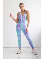 Fitness oblek s rukoväťou fialový