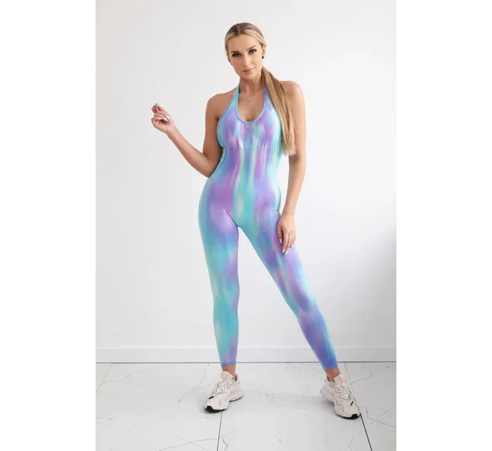 Fitness oblek s rukoväťou fialový