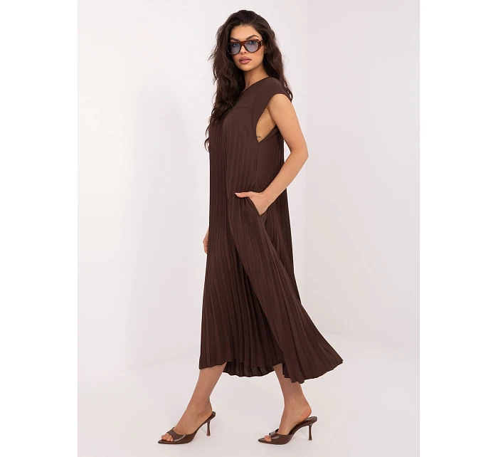 Šaty IT SK 19552.72 tmavohnedé