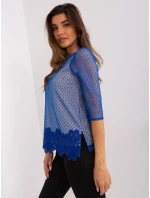 Blúzka LK BZ 506729.63P tmavo modrá Blúzka LK BZ 506729.63P tmavo modrá