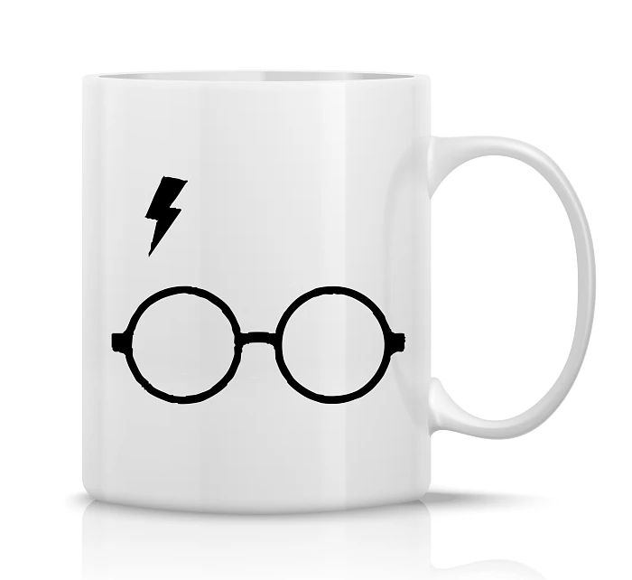 HARRY POTTER - klasický bílý keramický hrníček 300 ml HARRY POTTER - klasický bílý keramický hrníček 300 ml
