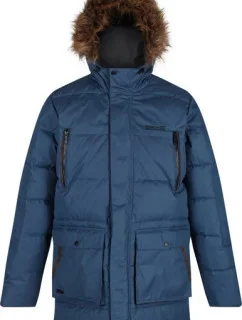 Pánska zimná bunda RMN130 Angaros II petrol blue - Regatta