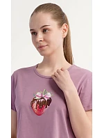 Dámské pyžamo šortky model 22405624 - Vienetta Dámské pyžamo šortky model 22405624 - Vienetta