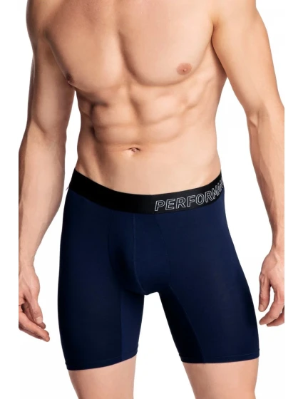 Pánske boxerky 1181 Noha dlhá modrá - Atlantic Pánske boxerky 1181 Noha dlhá modrá - Atlantic