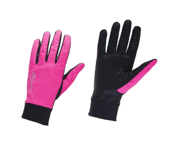 Rogelli dámske rukavice LAVAL pink S